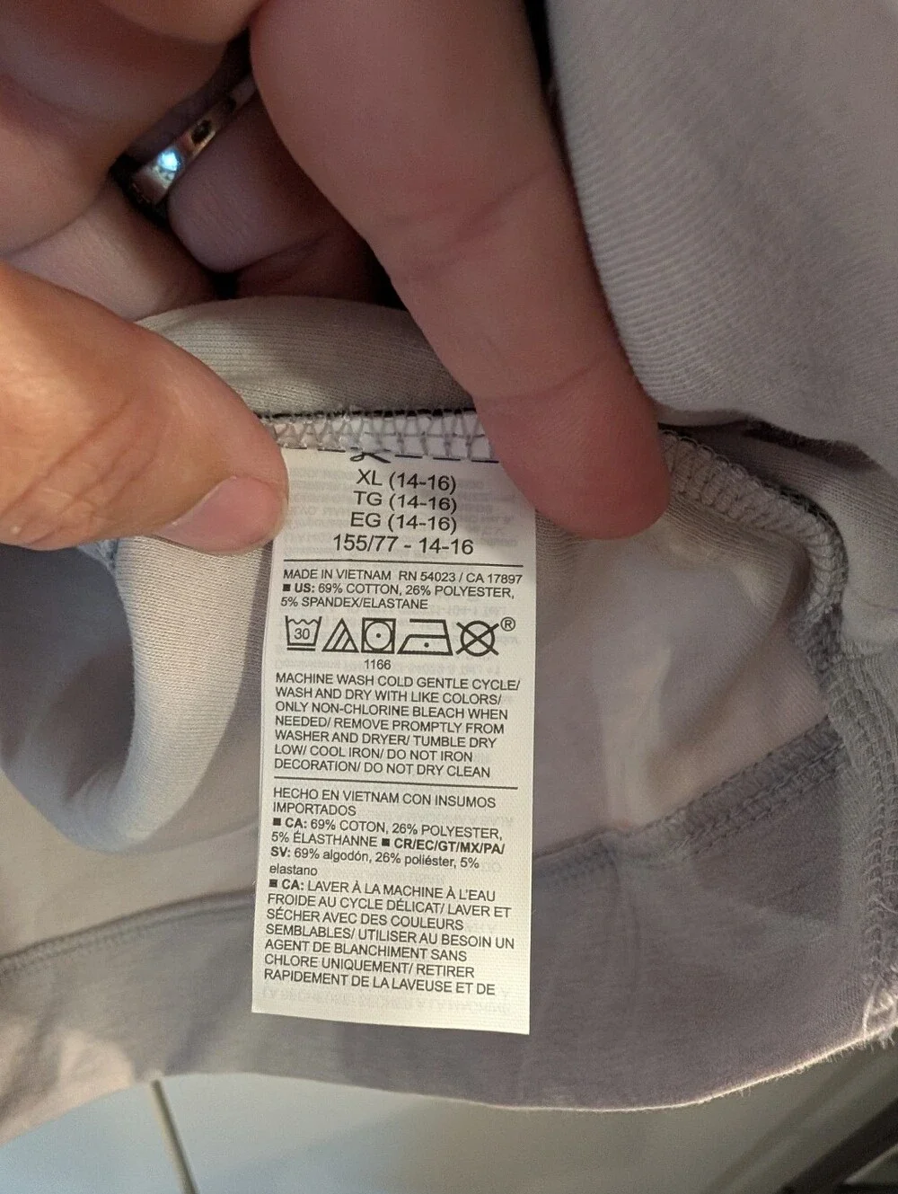 Old Navy Light Gray Hooded Full Zip Jacket - 14/16 Boys NWT